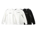 Zipper sports hoodie