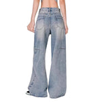 High-Waisted Denim Pants for Women