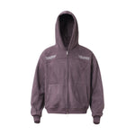 Splicing cardigan zipper hoodie