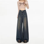 Casual Wide-Leg Jeans