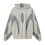 Brand Design Color-Blocking Spliced Hooded Jacket