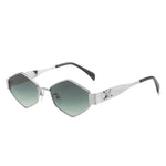 New triangular glasses, European