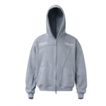 Splicing cardigan zipper hoodie