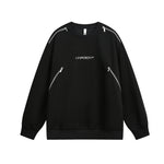 Zipper sports hoodie