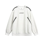 Zipper sports hoodie