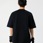 Embroidered short sleeved T-shirt for men